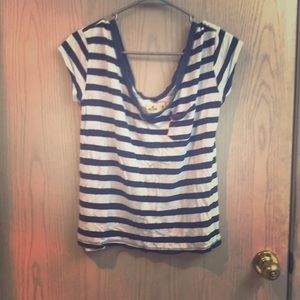 Hollister striped top